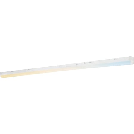Sunlite 8' LED Power & Color Selectable 35K/40K/50K Dimmable ETL DLC RoHS White Linear Strip Light Fixture 85628-SU